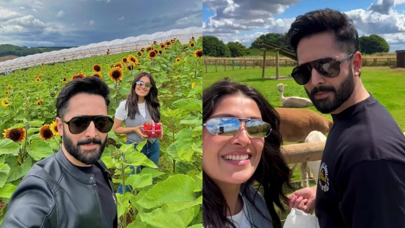 Danish Taimoor and Ayeza Khan’s lovely pictures from their UK getaway