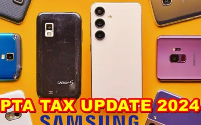 Samsung phones updated PTA tax rates in Pakistan - August 2024
