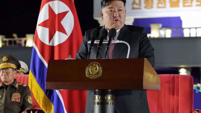 Kim Jong Un celebrates frontline delivery of 250 nuclear-capable missile launchers