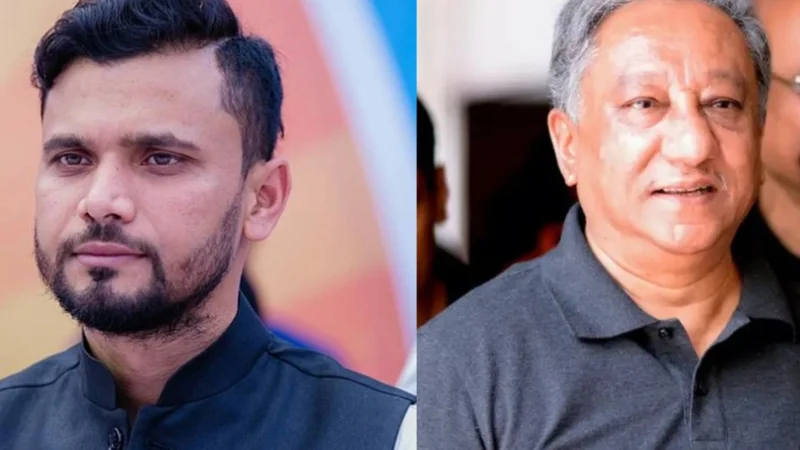 BCB President flees, Mashrafe Mortaza's house set on fire amid political unrest