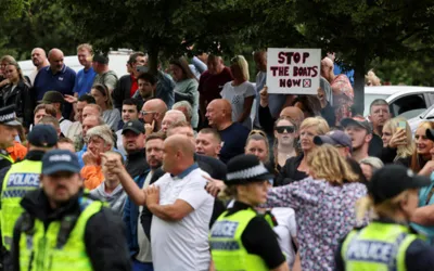 UK protests surge as government expands jail capacity