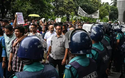 Bangladesh capital sees police return after strike ends