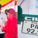 Maryam presents Rs100m cheque, car to Olympic gold medalist Arshad Nadeem