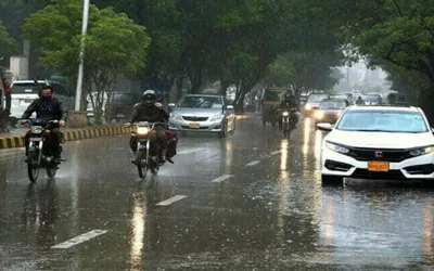 Weather Update: Karachi starts the day with light rain