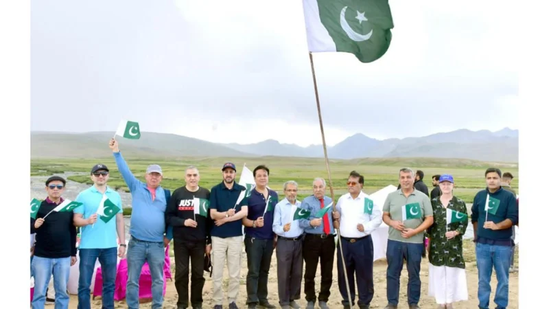 ICCI Celebrates Independence Day at Deosai, Pakistan's Highest Plateau