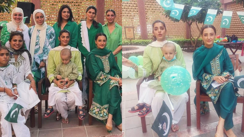 Momal Sheikh and Sanam Saeed join hands to bring hope and solace to Children battling cancer