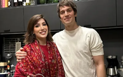 Mehwish Hayat Meets Her Longtime Crush Lucas Bravo