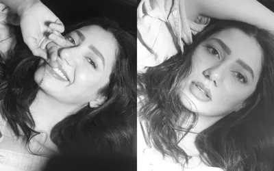 Mahira Khan shares candid behind-the-scenes moments from the set