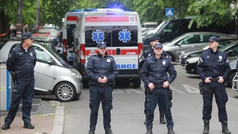 Serbian police shoot armed suspect in an incident