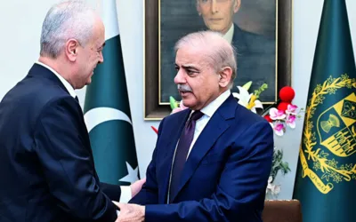 PM reiterates Pakistan’s support for Palestinians right to self determination