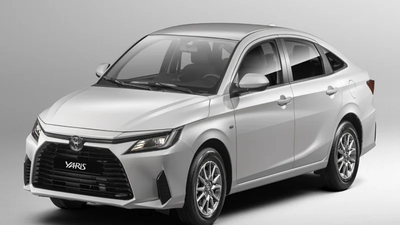 Toyota Yaris new price in Pakistan for August 2024