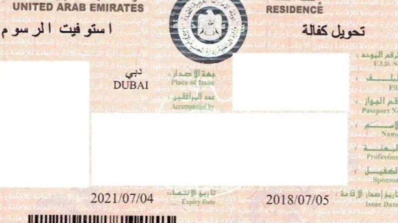 Dubai job seeker visa fee in Dirhams for Pakistanis - August 2024