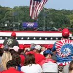 Trump hosts first outdoor rally since assassination attempt