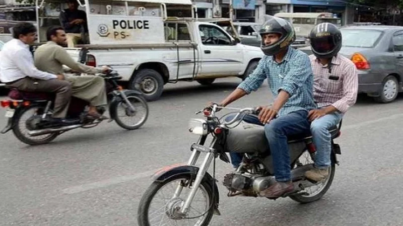 Pillion riding banned across Sindh on occasion of Chehlum of Imam Hussain (RA)