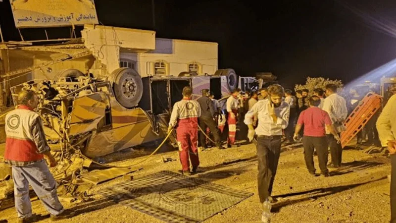 Bodies, injured persons of Iran bus accident brought to Pakistan