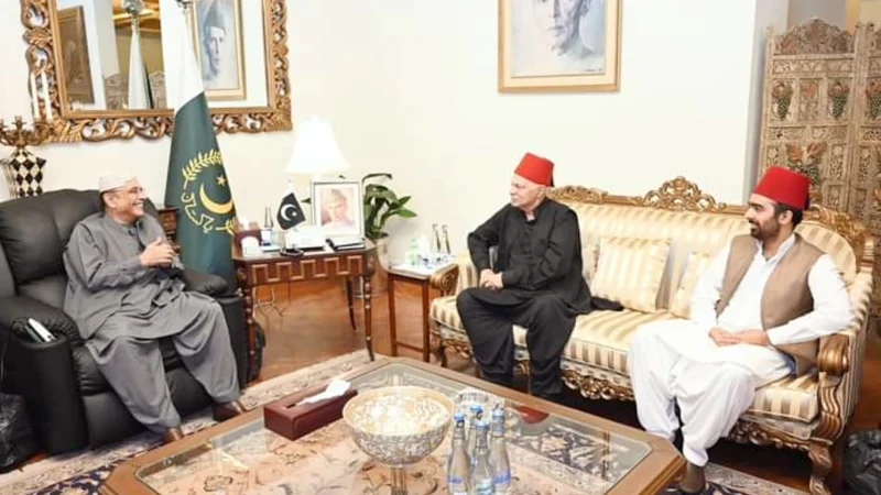 Nawab of Bahawalpur calls on President Zardari