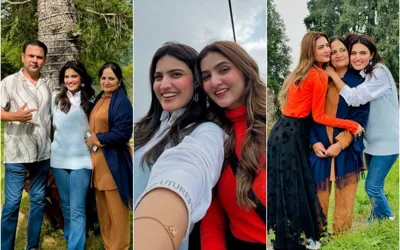 Iqra Kanwal & Hira Faisal Shares Family Moments from Malam Jabba Adventure