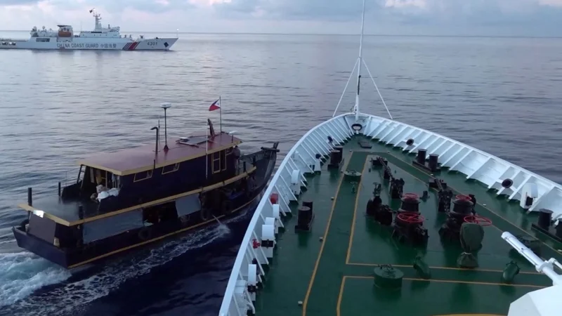Philippine defense chief labels China’s South China Sea actions as illegal