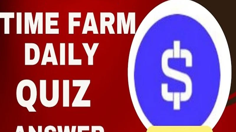 Time Farm Quiz Today - September 1, 2024