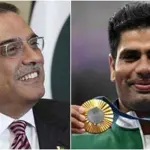 President confers Hilal e Imtiaz to Arsahd Nadeem
