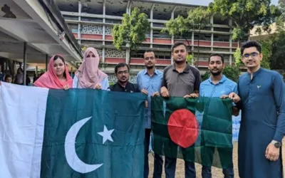 Pakistani students gather funds for Bangladeshi flood victims