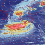 Cyclone 'Asna' starts losing intensity, weakens into deep depression
