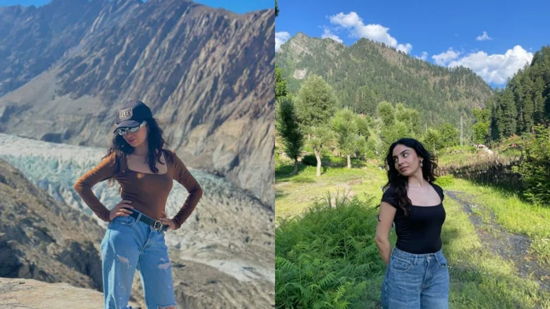 Mehar Bano spends quality time with friends in beautiful Hopar Valley