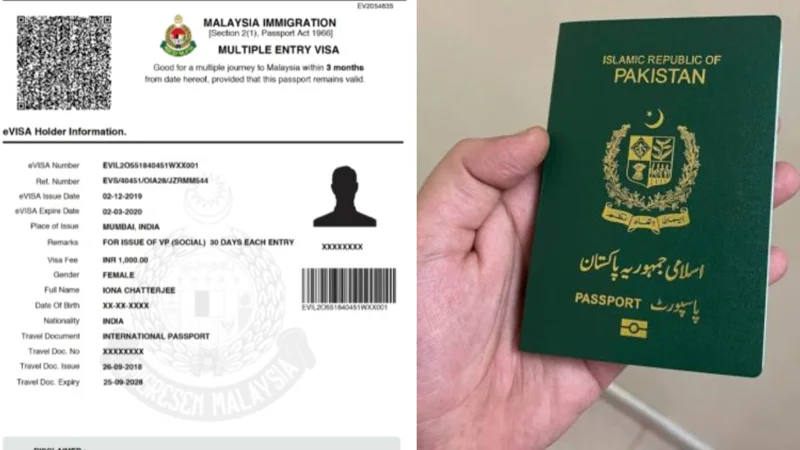 Malaysia visit visa fee in Pakistan - September 2024