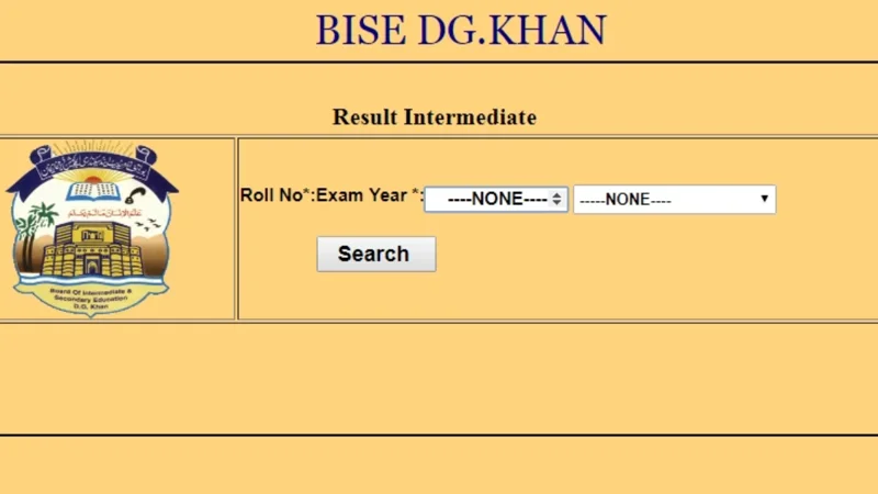 BISE DG Khan inter part 2 results 2024 announced - check here