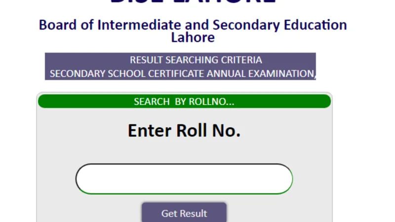 BISE Lahore Inter Part 2 results 2024 announced - check here