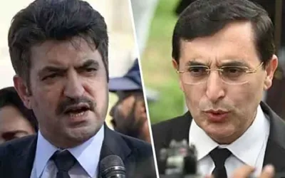 PTI leaders Barrister Gohar, Sher Marwat arrested outside Parliament House for violating rallies law