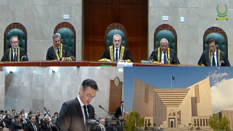 A full court reference was held at the Supreme Court of Pakistan today to mark beginning of the new judicial year.