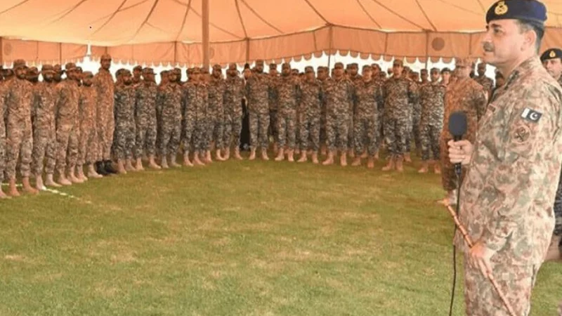 COAS Gen Munir vows to defeat terrorists, eliminate illegal activities