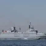 German warships Sail through sensitive Taiwan Strait