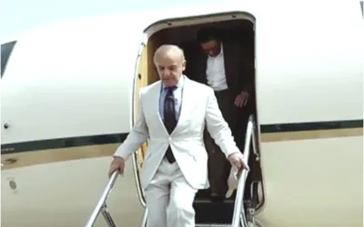 Prime Minister Shehbaz Sharif Arrives in UK