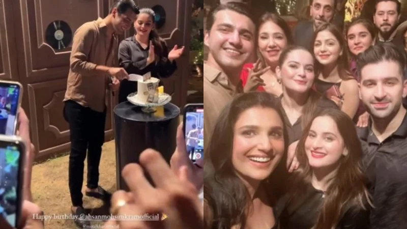 Ahsan Mohsin Ikram hosts glamorous star-studded birthday celebration