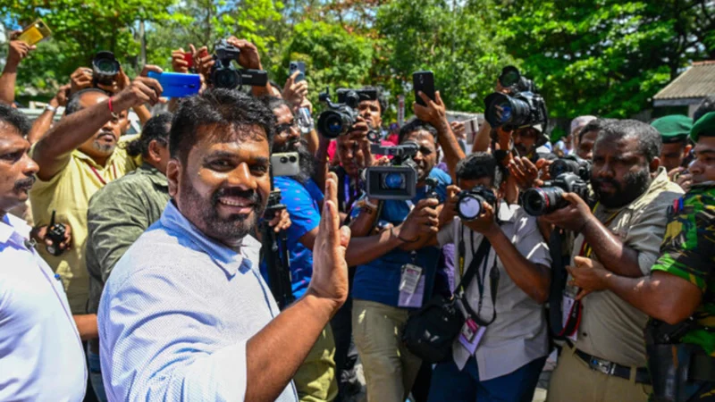 Sri Lanka set to elect Marxist leader as president