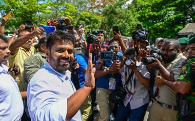 Anura Kumara Dissanayake takes president oath in Sri Lanka
