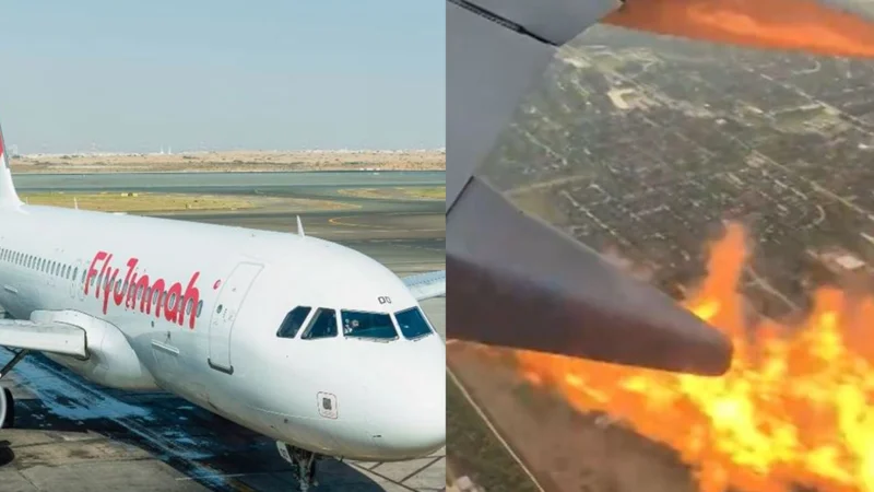 Fire alert causes private plane to land emergency at Lahore airport