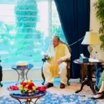 Donald Blome talks with Nawaz and Maryam about issues of mutual interest