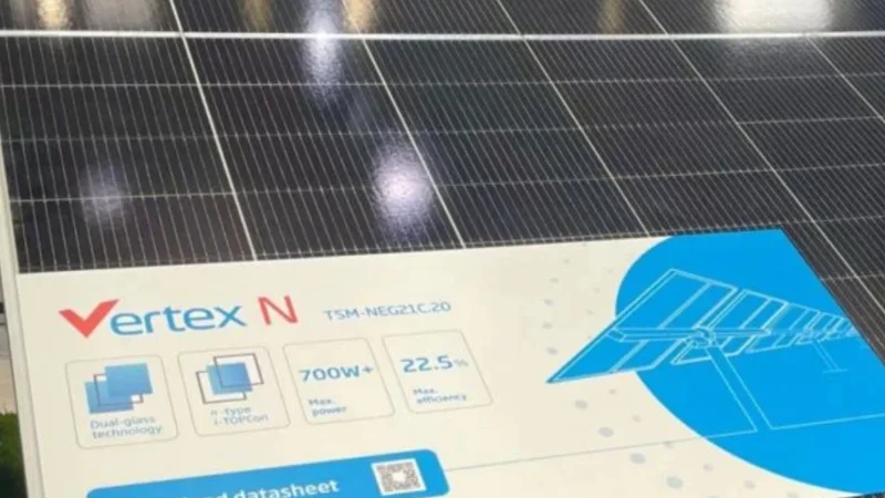 Pakistan finally gets i-TOPCon Vertex N 700W+ modules