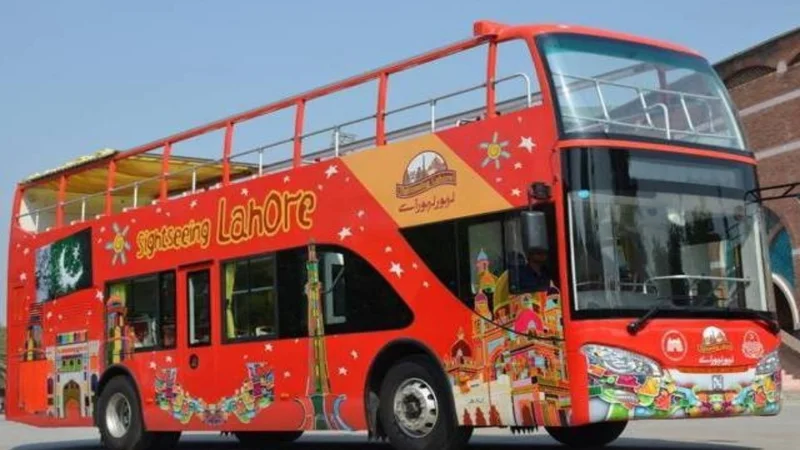 Hybrid double decker bus service lunched in Lahore; details here
