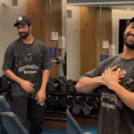 Vicky Kaushal gym dance video on “Dekha Tenu Pehli Pehli Baar” is best thing on internet today