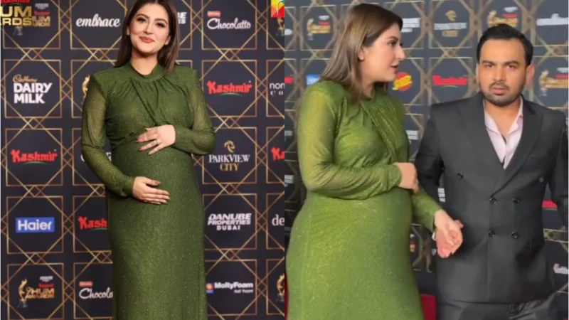 Hiba Bukhari faces backlash over her outfit choice at Hum Awards