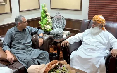 Mohsin Naqvi, Maulana Fazlur Rehman discuss current political situation