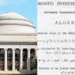 MIT entrance exam papers go viral, Netizens react to 'Surprisingly easy' questions