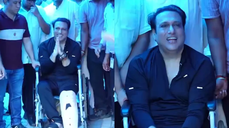Govinda Discharged from Hospital After Accidental Gunshot Injury: Watch