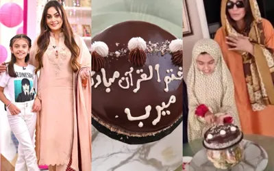 Sadia Imam shares precious moments from her daughter's “Khatm ul Quran”
