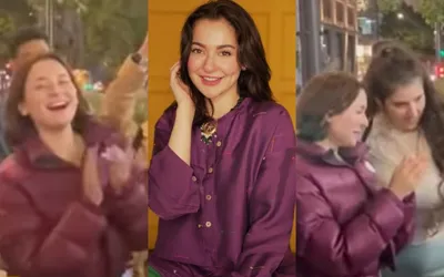 Hania Aamir Spotted Singing With Fans on London Street: Watch