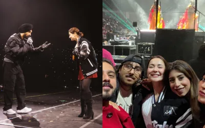 Hania Aamir Shares Unseen Moments from Diljit Dosanjh's London Concert